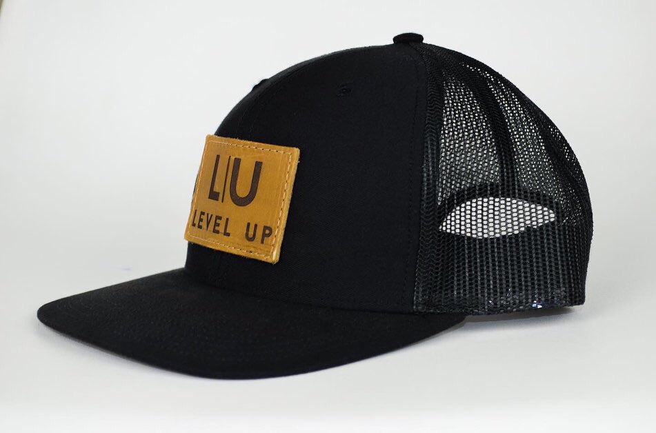 Leather Patch Trucker Hat