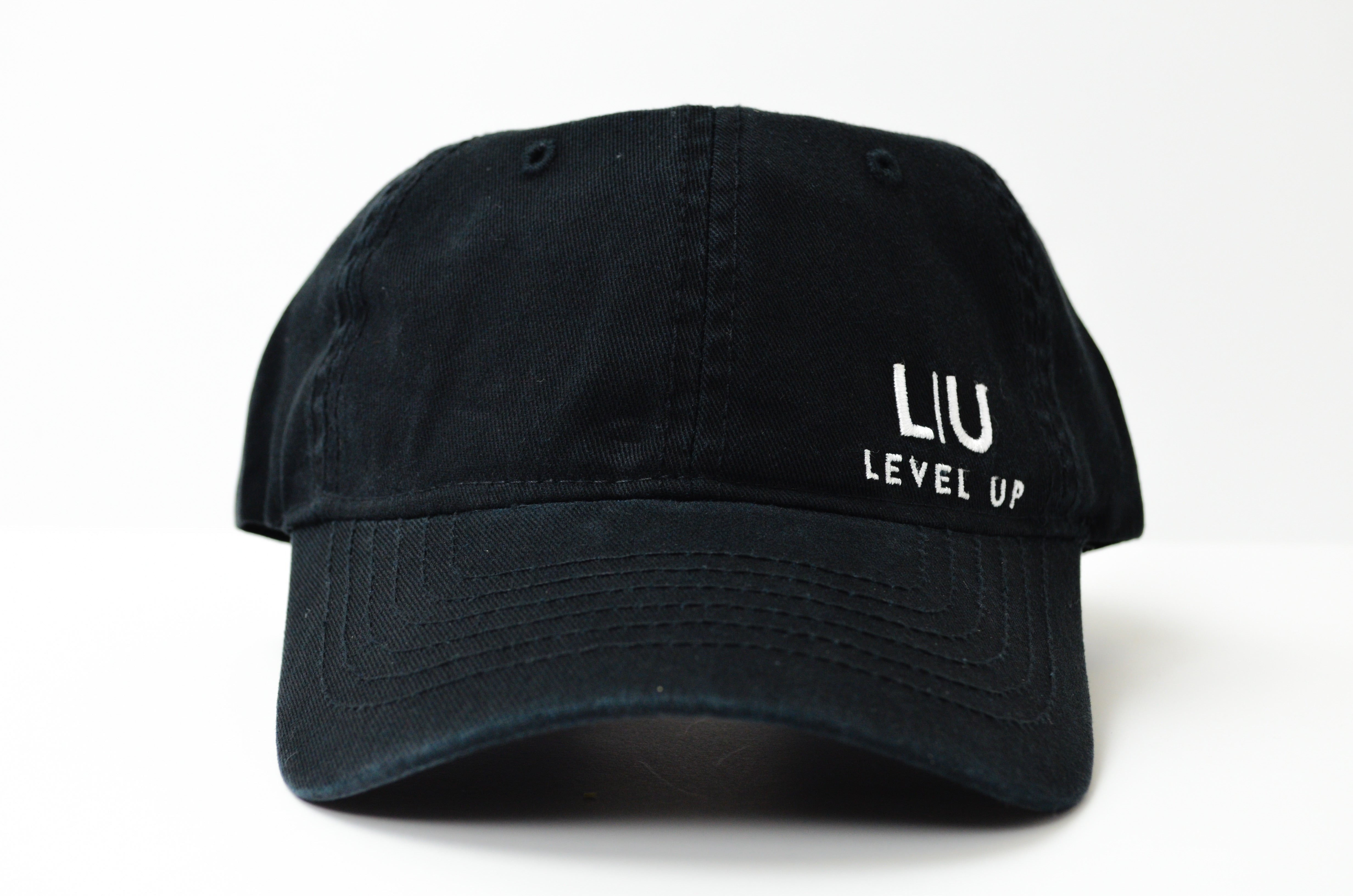 Level Up Black Baseball Cap